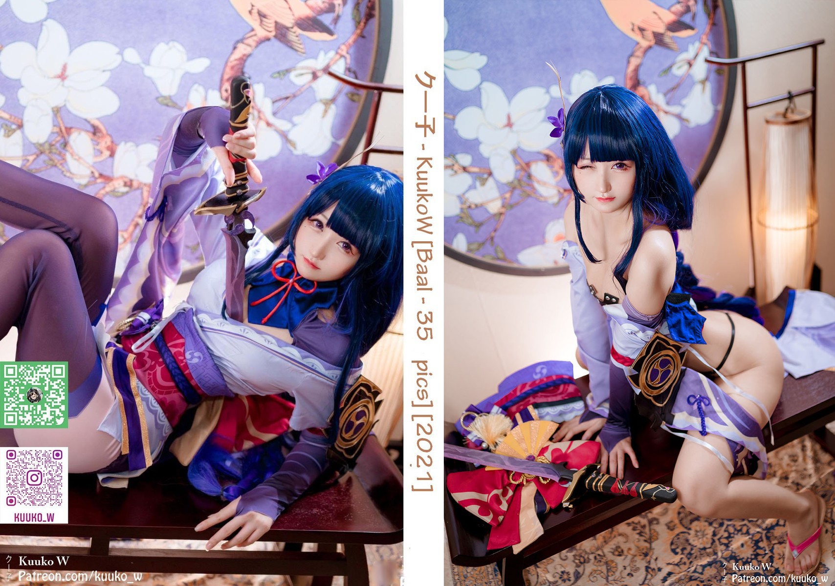 CosplayKuukoWBaalGenshinImpact高清写真