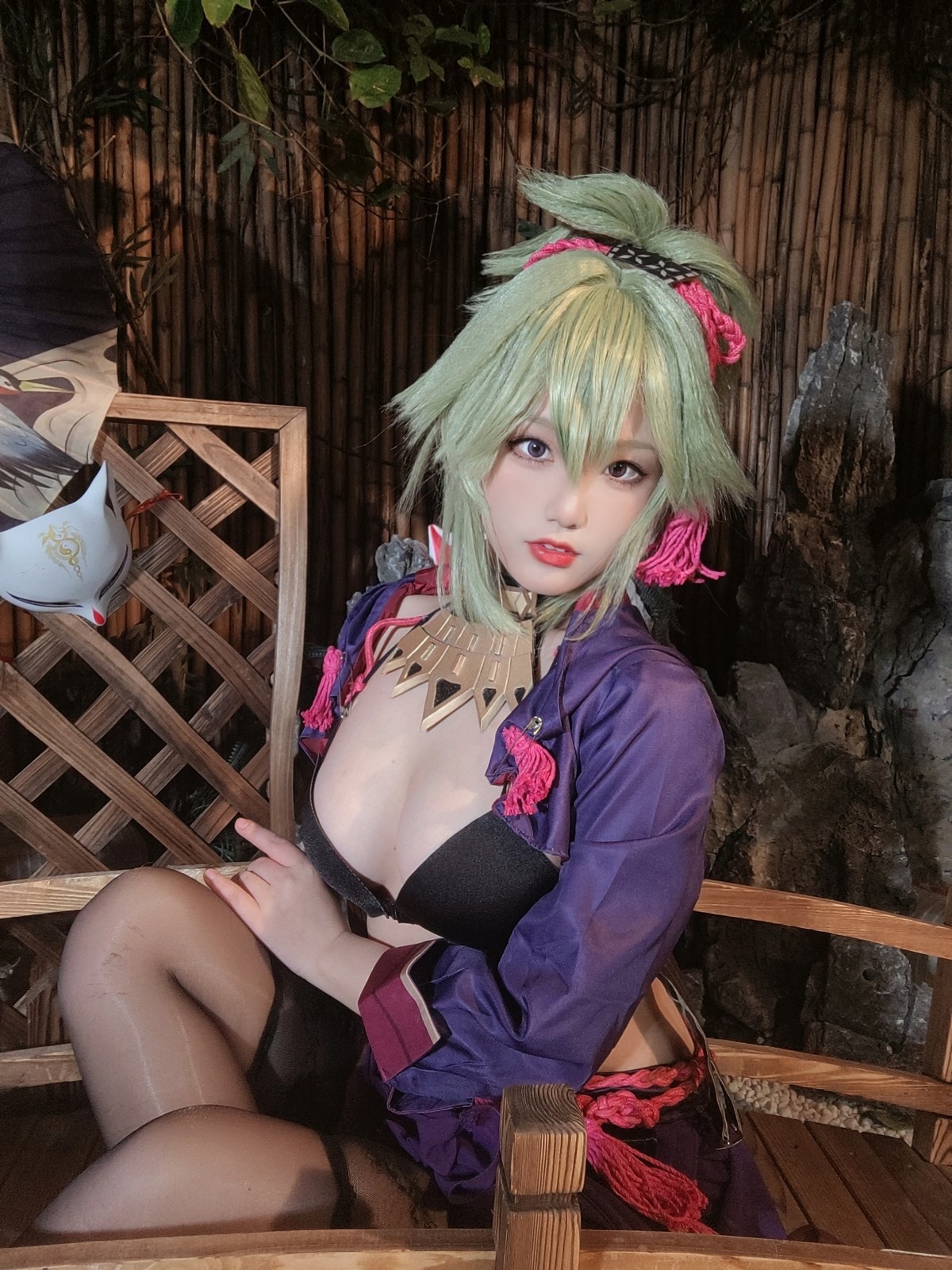 Cosplay七七娜娜子久岐忍同人首发资源