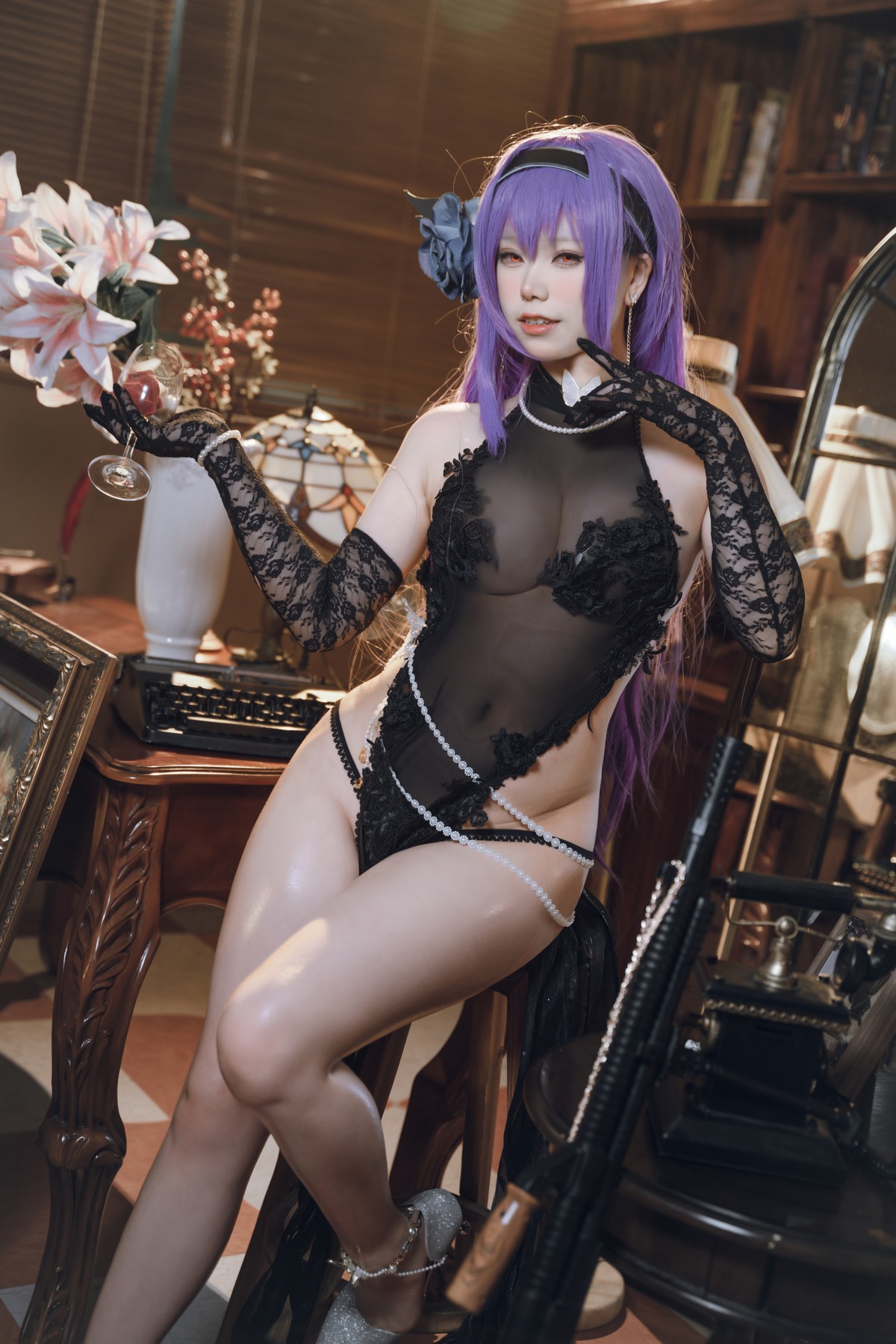 Cosplay一北亦北ZB26暗蔷摇曳高清全套