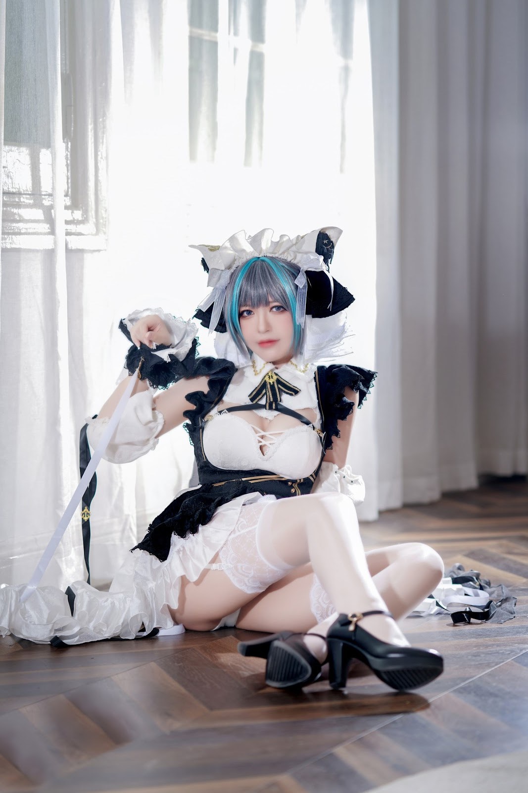 Cosplay半半子柴郡稀有资源