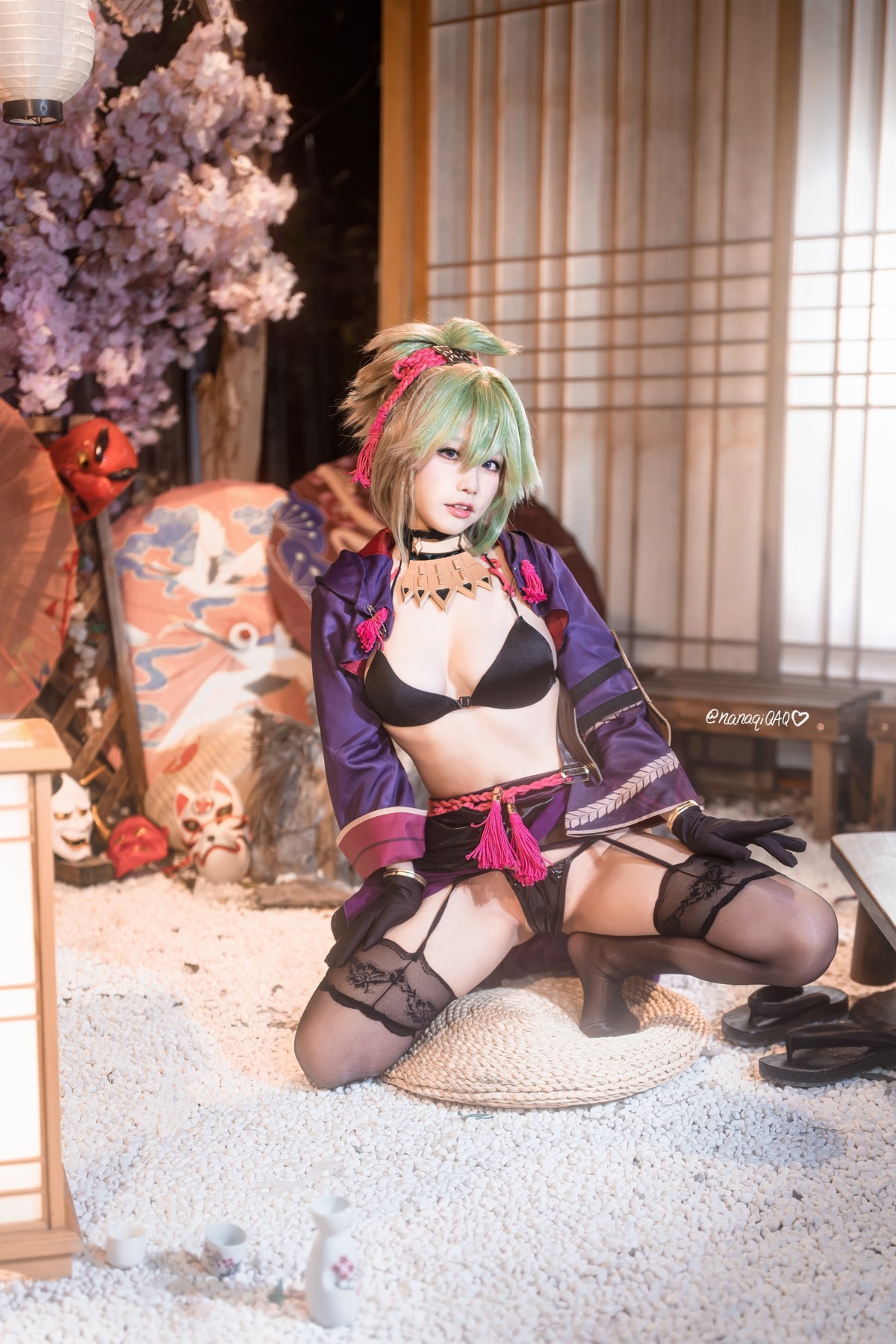 Cosplay七七娜娜子久岐忍同人首发资源