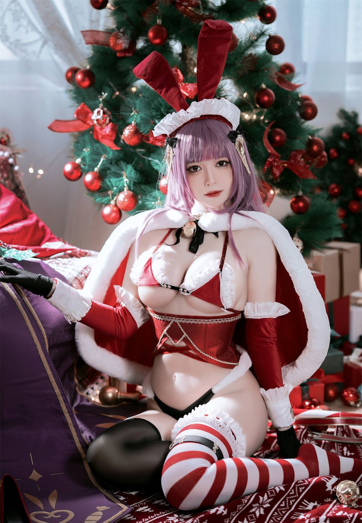 Cosplay半半子ChristmasBunnyAike写真集