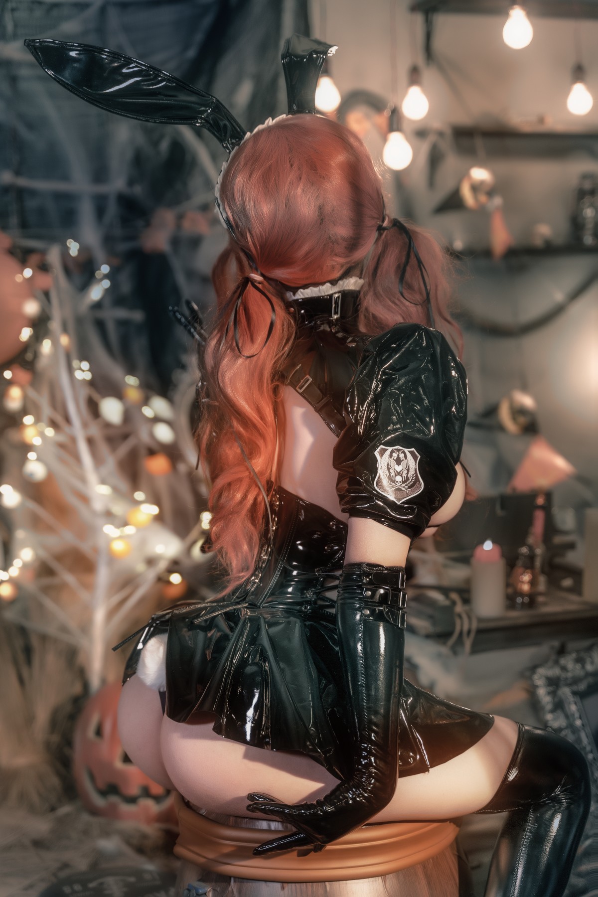 Cosplay奇行家狗崽漆皮兔女仆热门合集