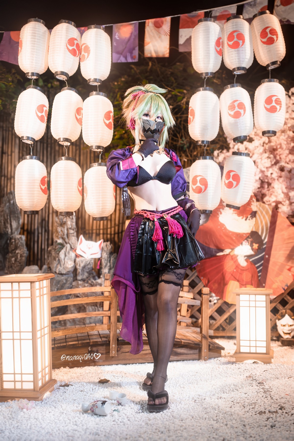 Cosplay七七娜娜子久岐忍同人首发资源