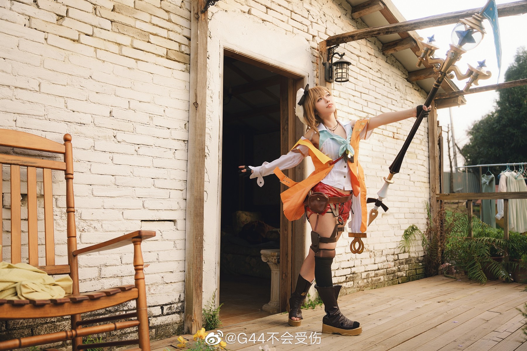 CosplayG44不会受伤雅努斯ampライザリンシュタウト网红写真