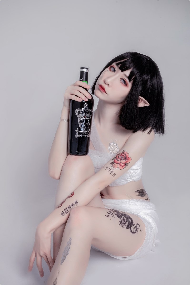 Cos阮邑Fairy绑带和武士41P精修版
