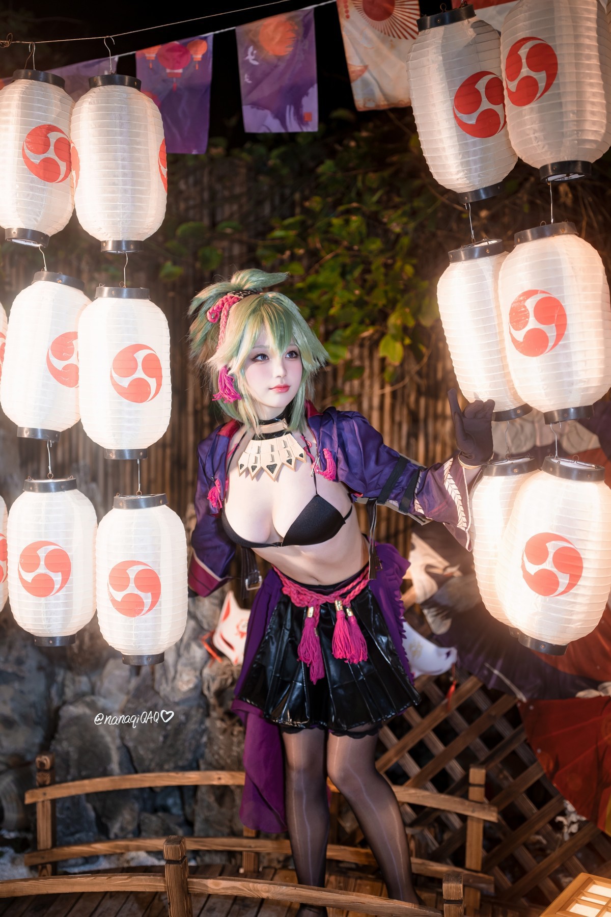 Cosplay七七娜娜子久岐忍同人首发资源