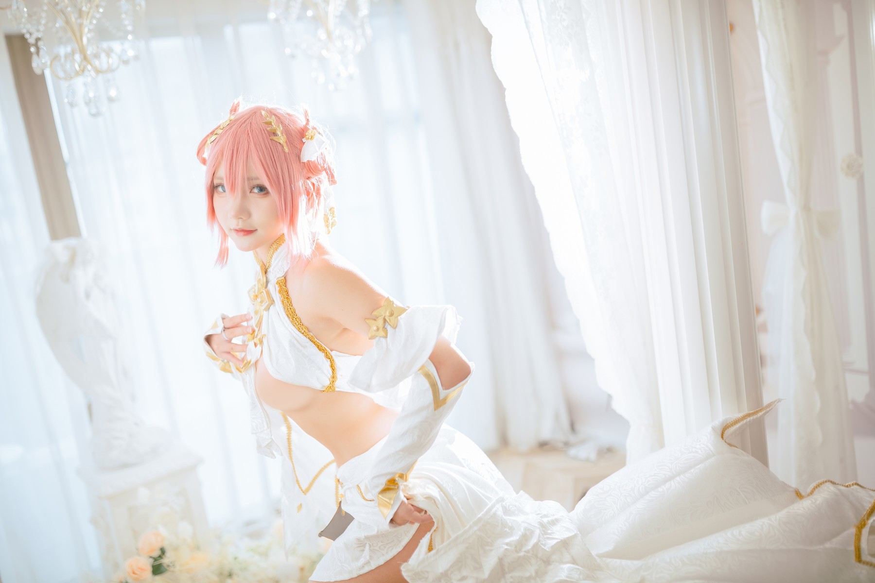 Cosplay是一只熊仔吗公主连结草野優衣网红写真