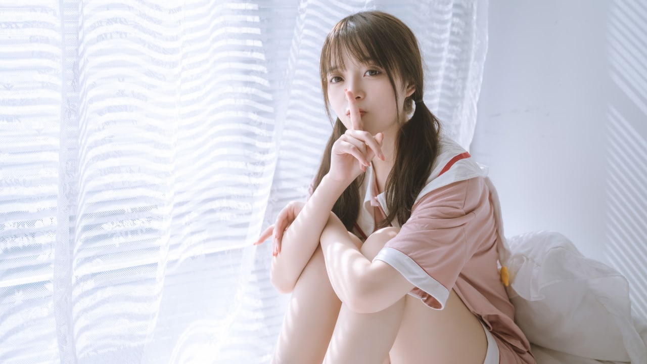 草莓味的奈奈兔居家系列奶牛56P3V2GIF完整合集