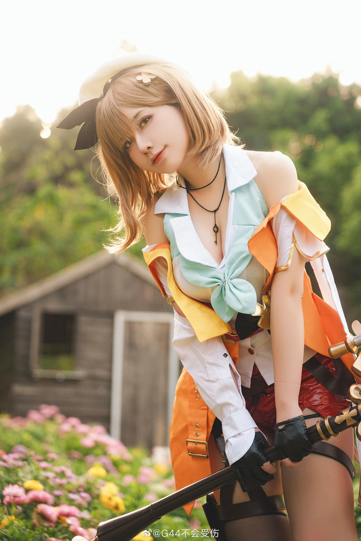 CosplayG44不会受伤雅努斯ampライザリンシュタウト网红写真