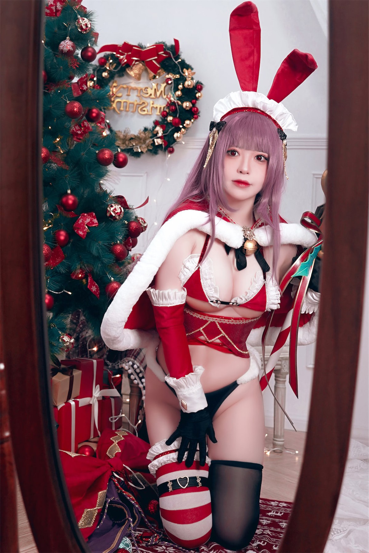 Cosplay半半子ChristmasBunnyAike写真集