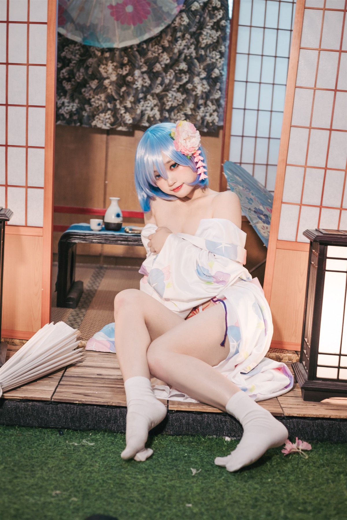 Cosplay神沢永莉蕾姆和风免费体验