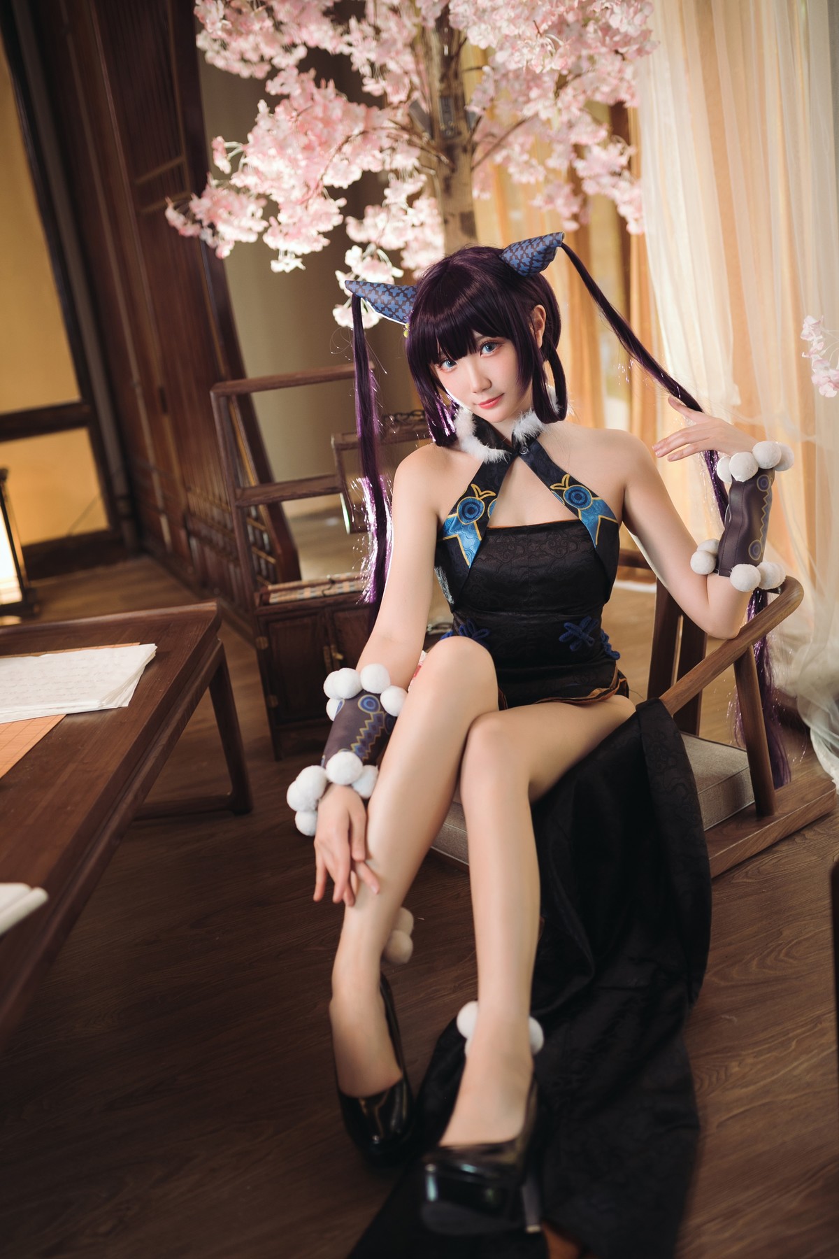 Cosplay瓜希酱杨贵妃套图