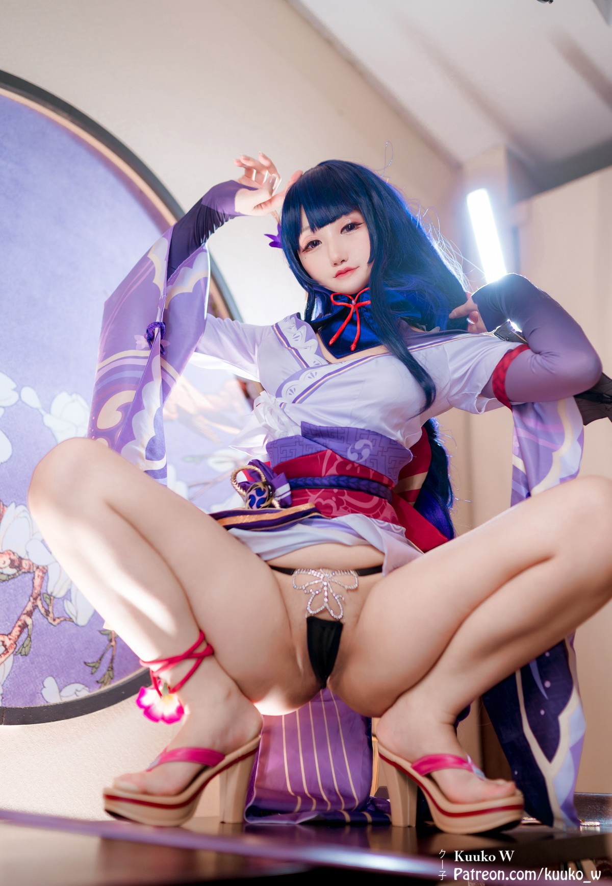CosplayKuukoWBaalGenshinImpact高清写真