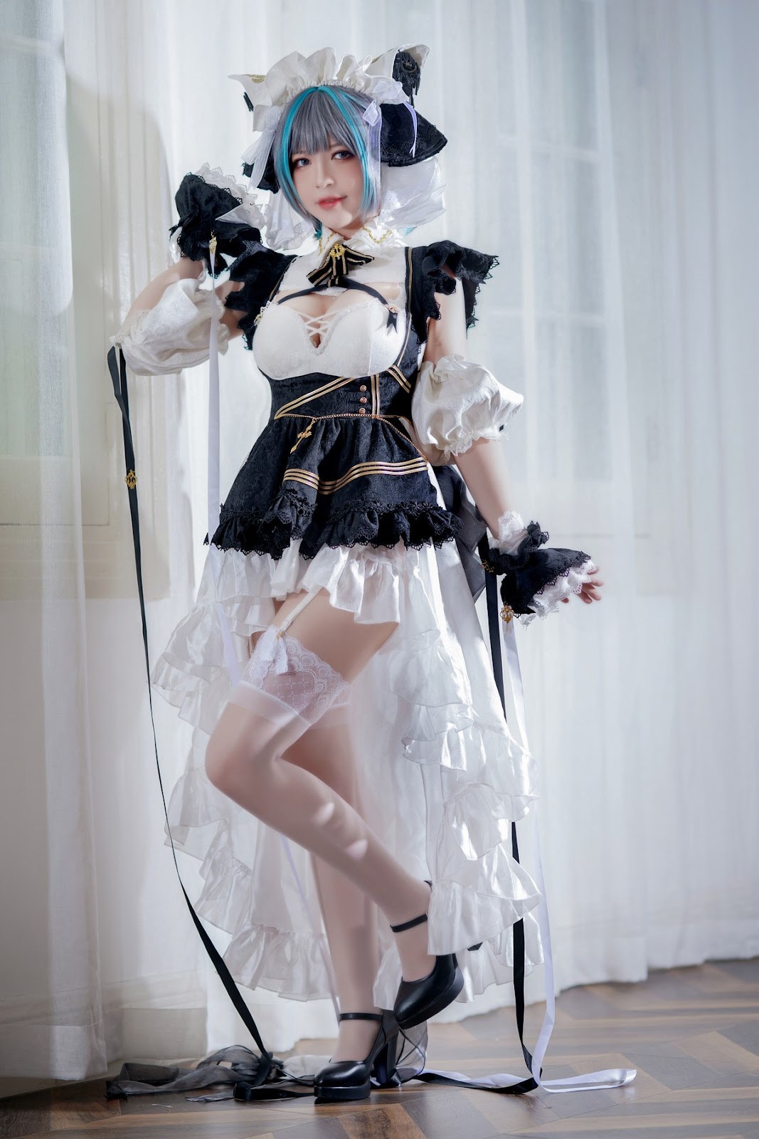 Cosplay半半子柴郡稀有资源