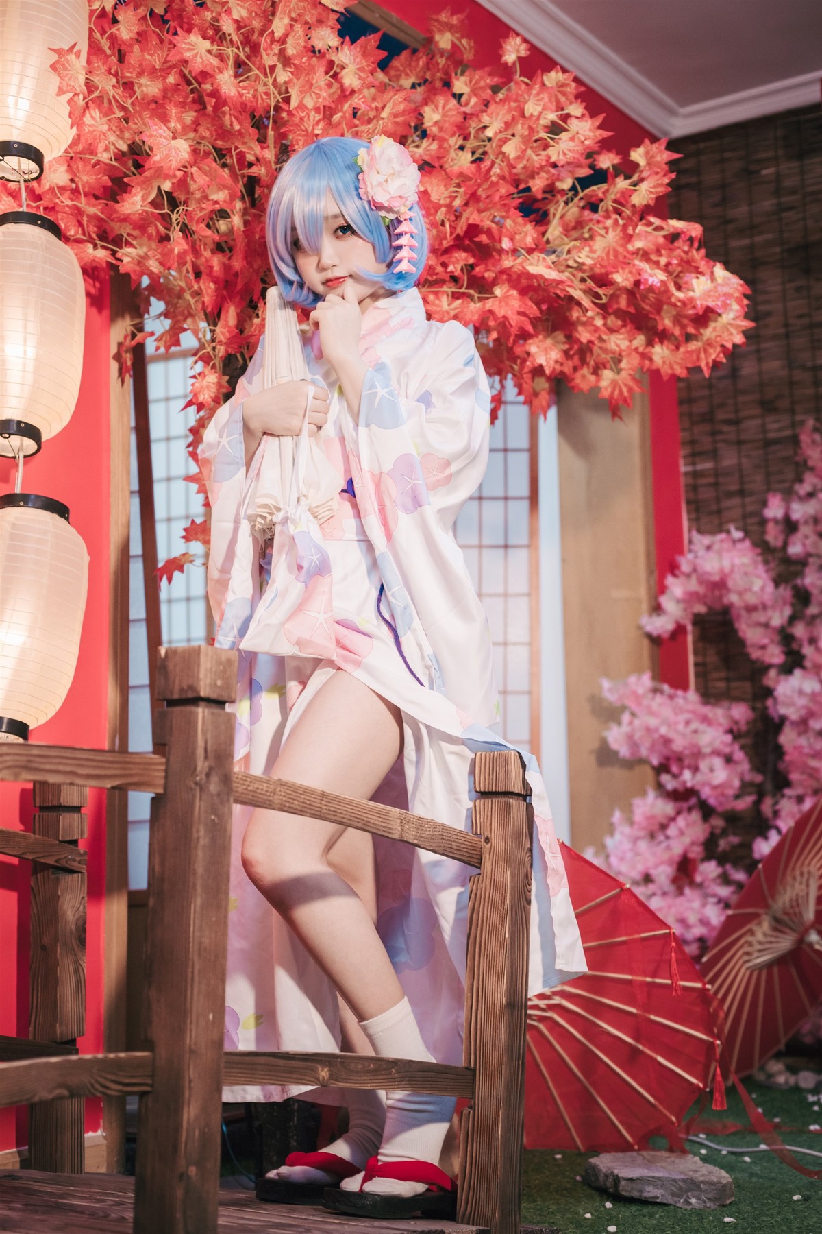 Cosplay神沢永莉蕾姆和风免费体验