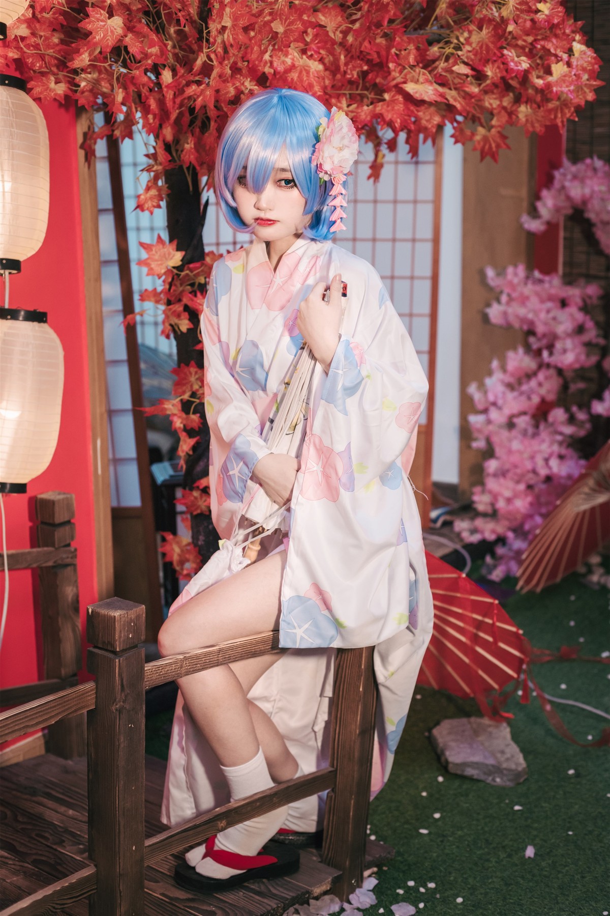 Cosplay神沢永莉蕾姆和风免费体验