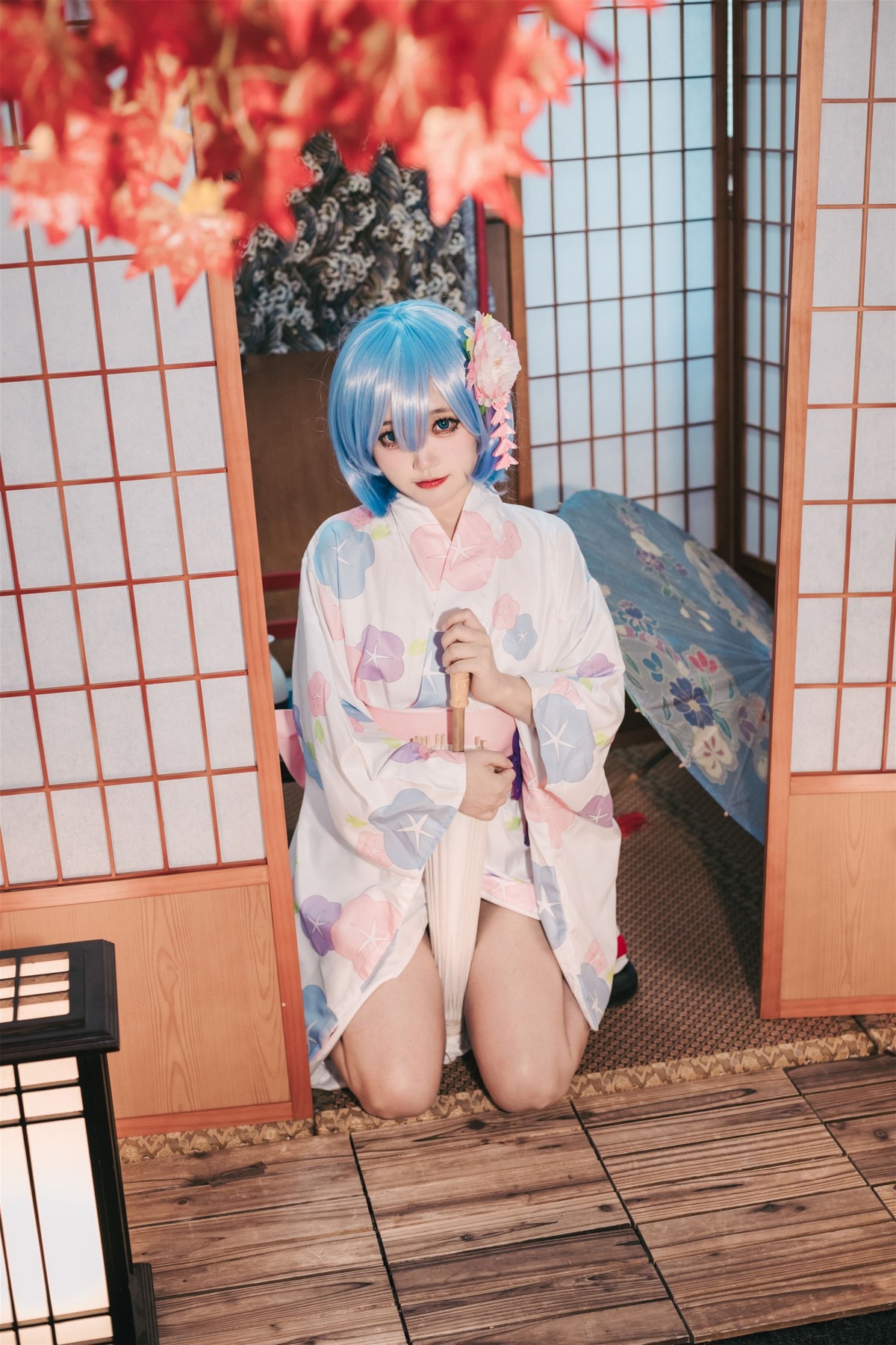 Cosplay神沢永莉蕾姆和风免费体验
