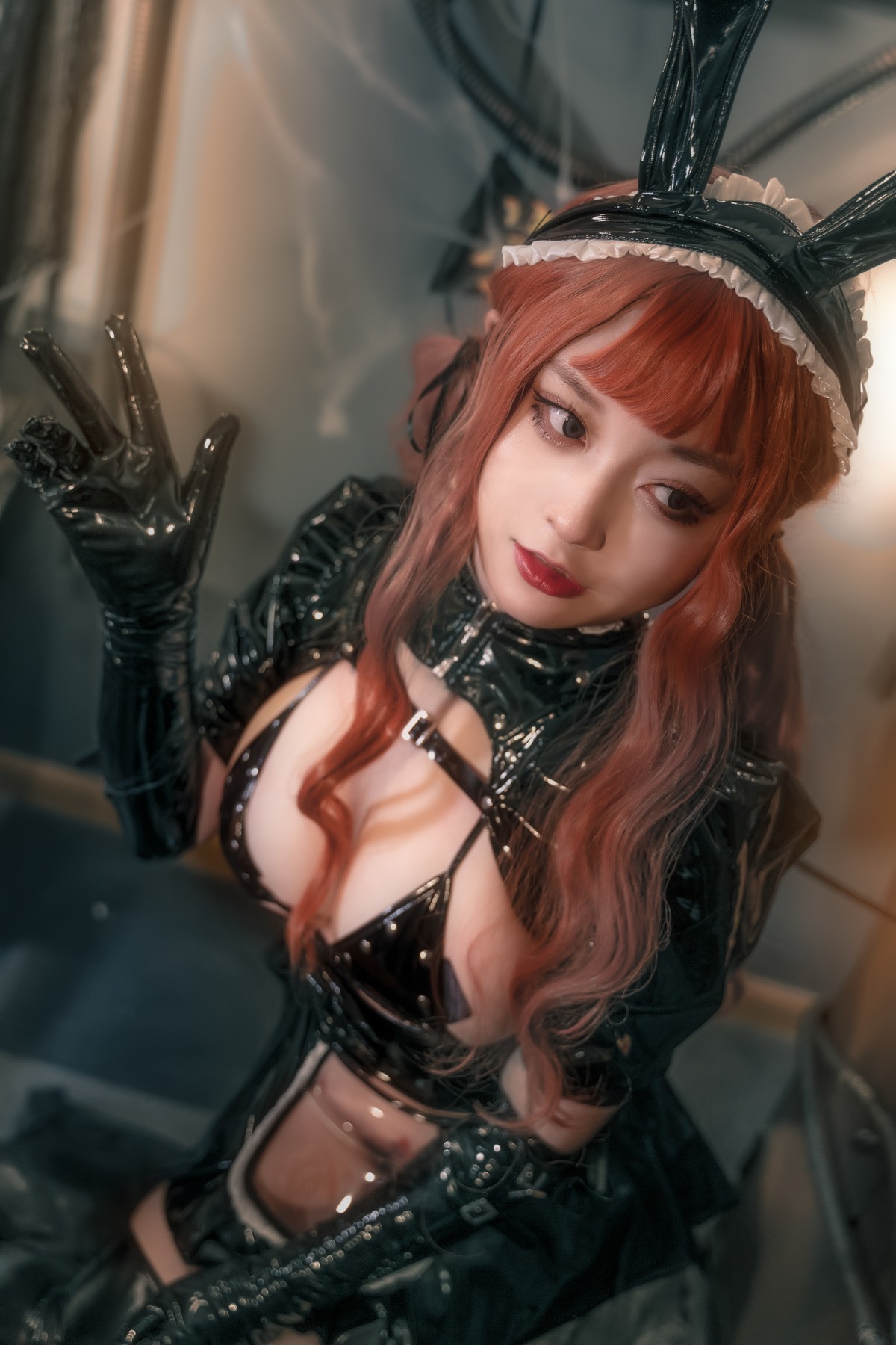 Cosplay奇行家狗崽漆皮兔女仆热门合集