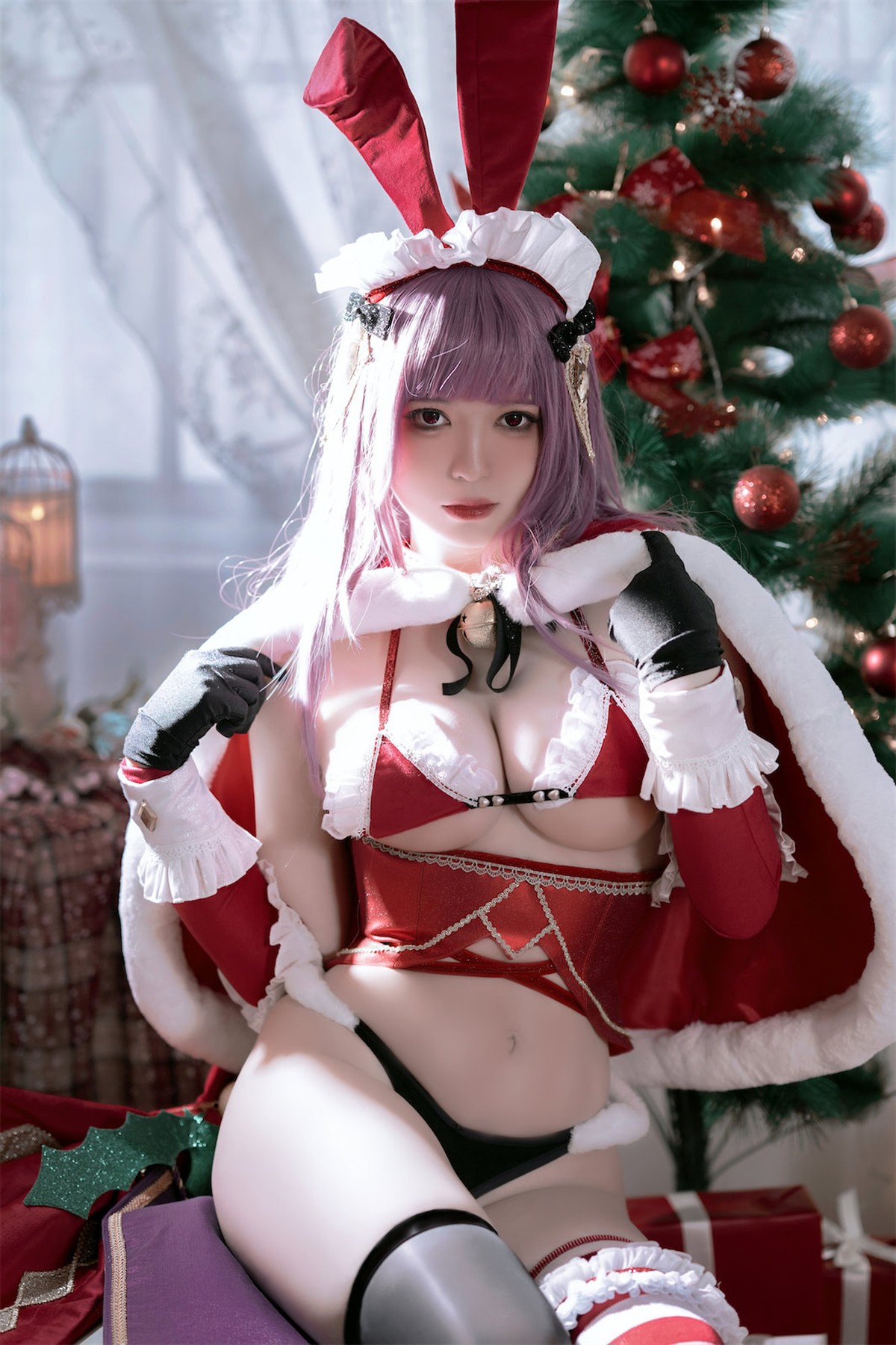 Cosplay半半子ChristmasBunnyAike写真集