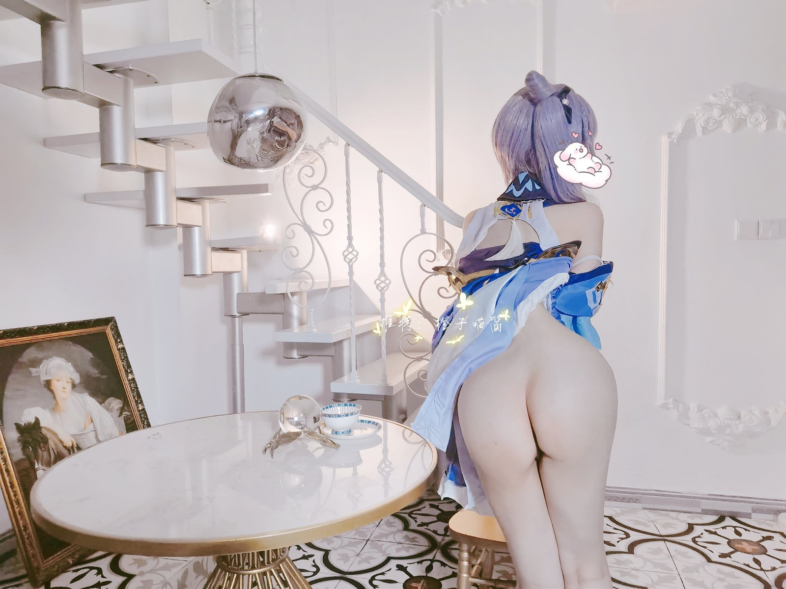 Cosplay橙子喵酱刻晴精华合集