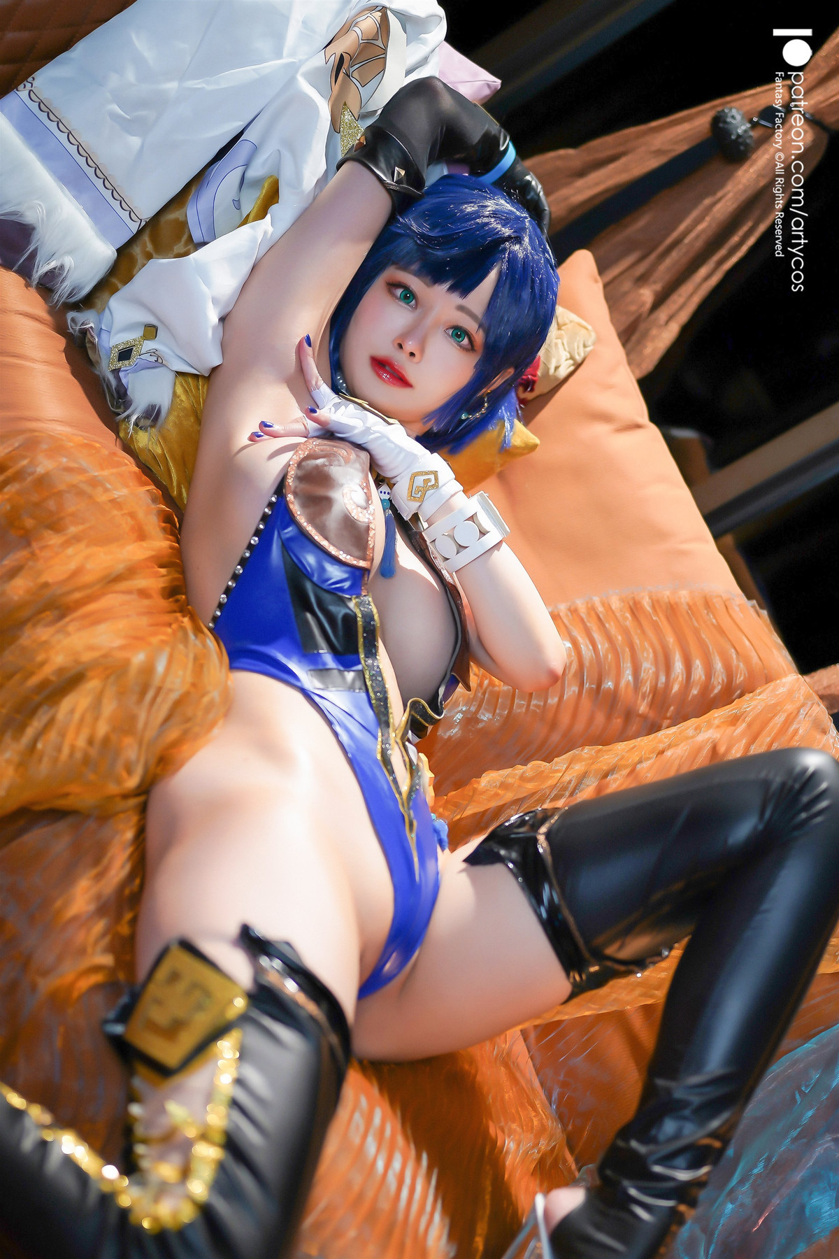 CosplayArty亞緹Yelan夜兰GenshinSet01高清全套