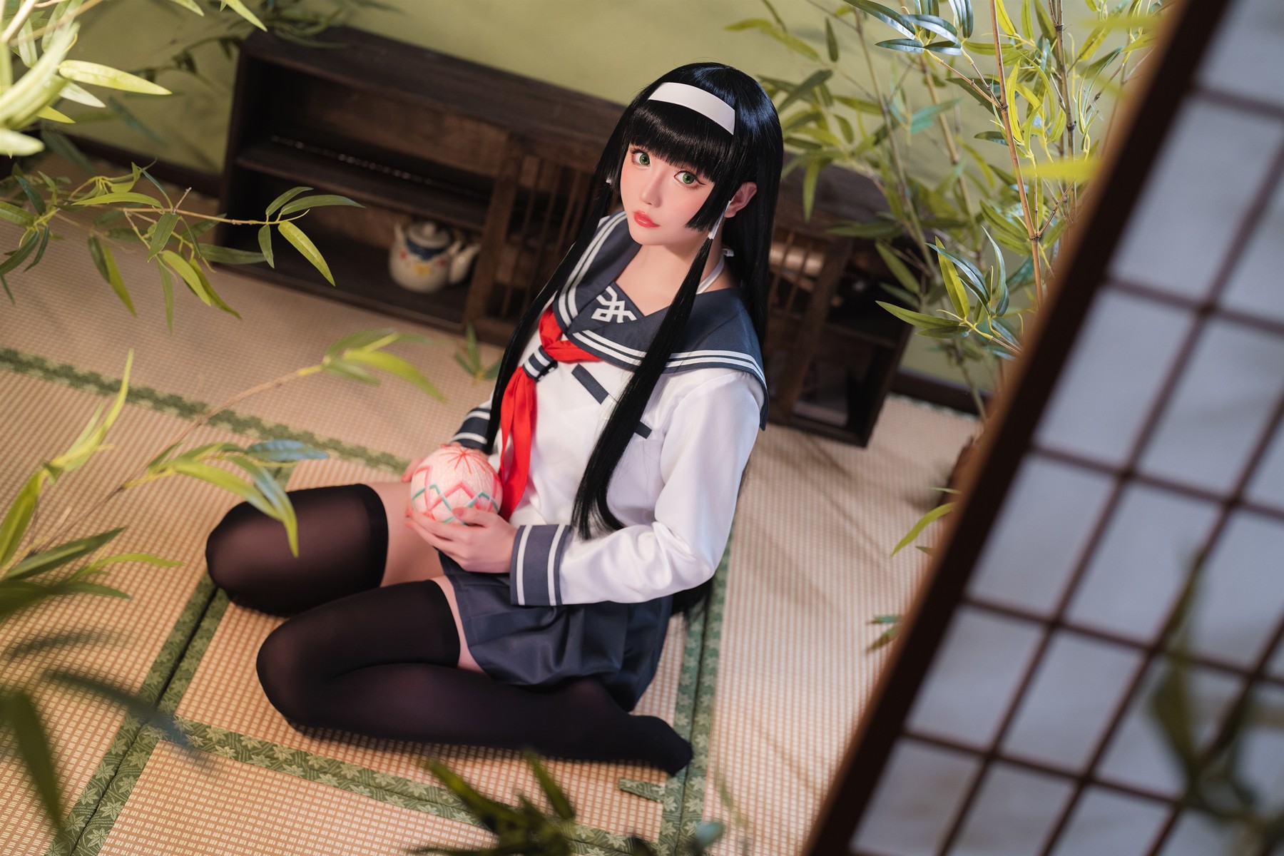 Cosplay星之迟迟Hoshilily莲花JK收藏必备