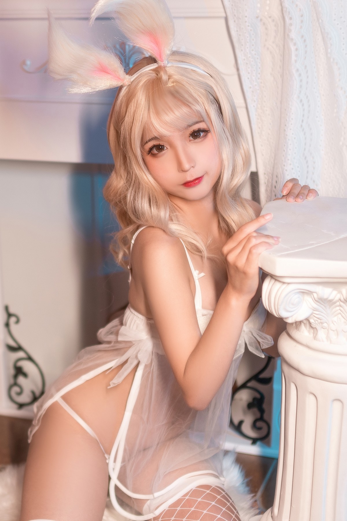 Cosplay蠢沫沫Chunmomo小白兔高清全套