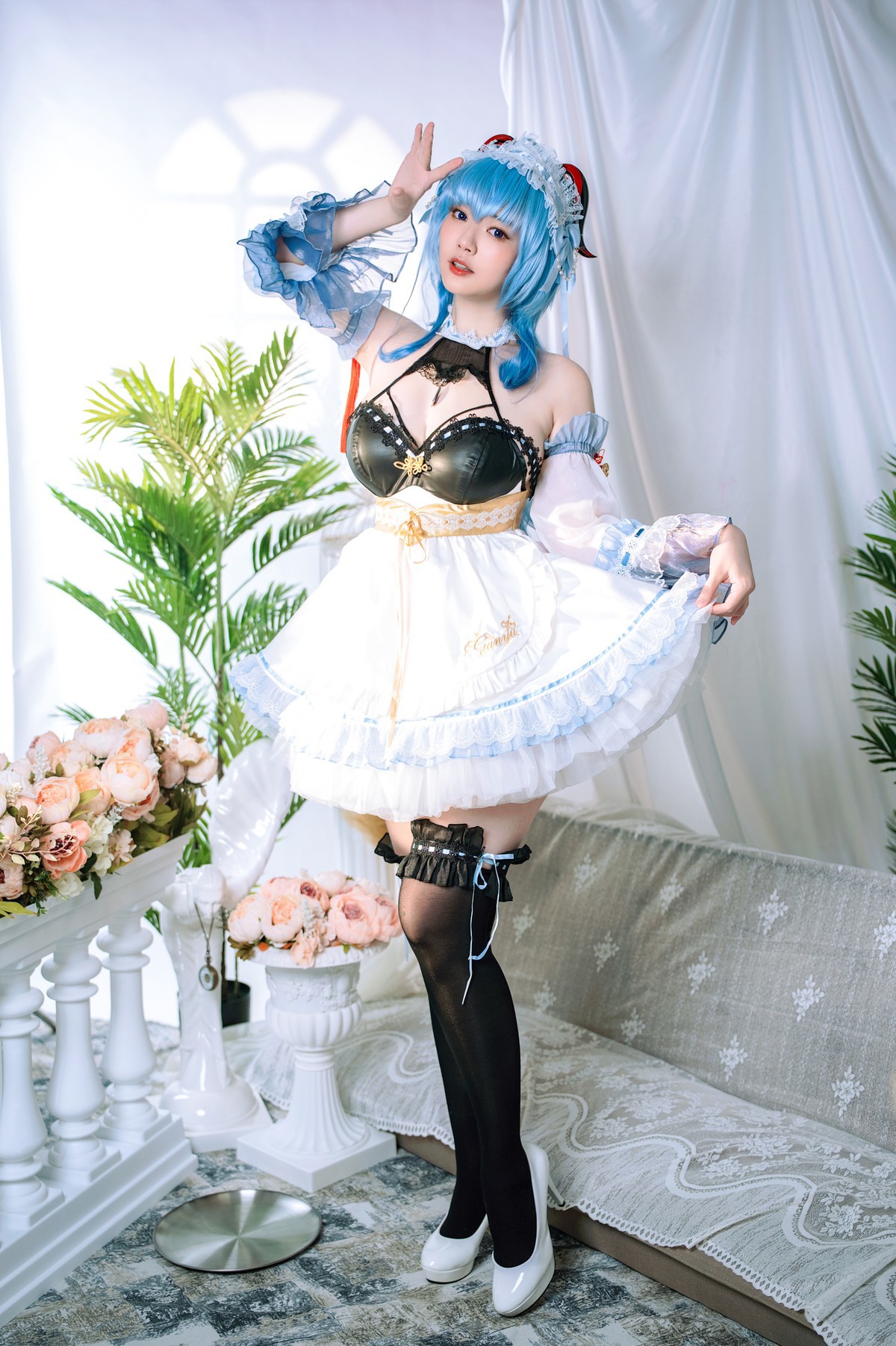 CosplayYingTze甘雨GanyuMaid超清图