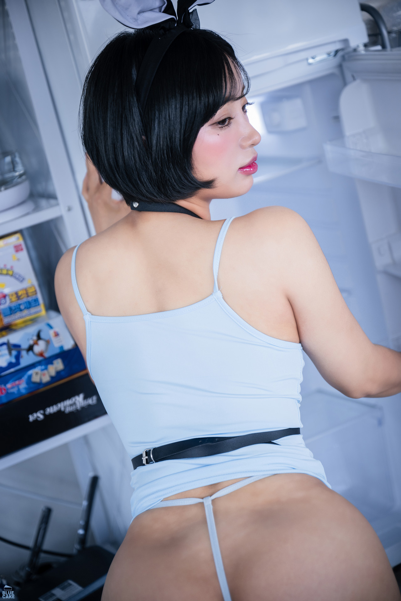 BootyQueenBLUECAKERabbitSkyRED套图