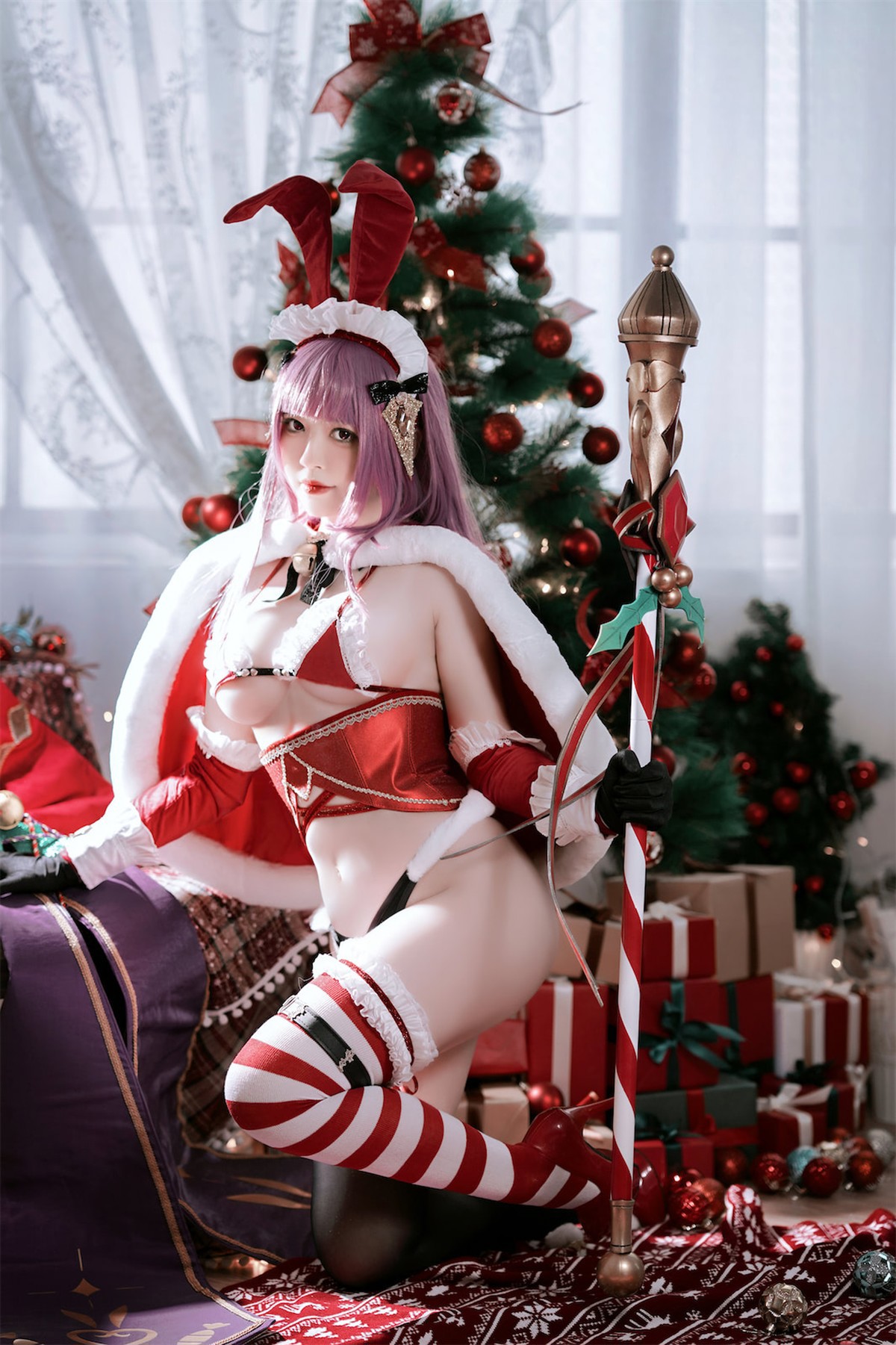 Cosplay半半子ChristmasBunnyAike写真集