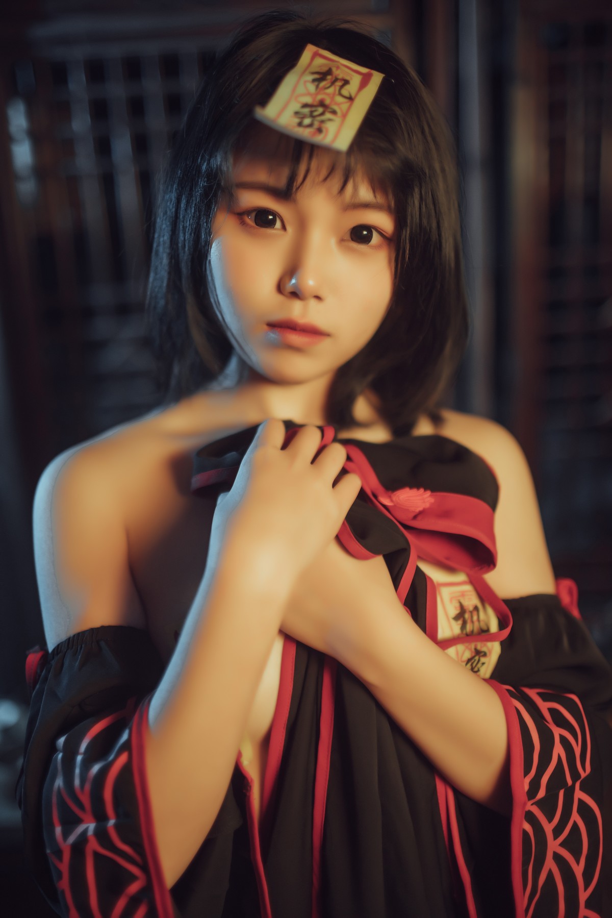 Cosplay七月喵子小僵尸LittleZombie完整版