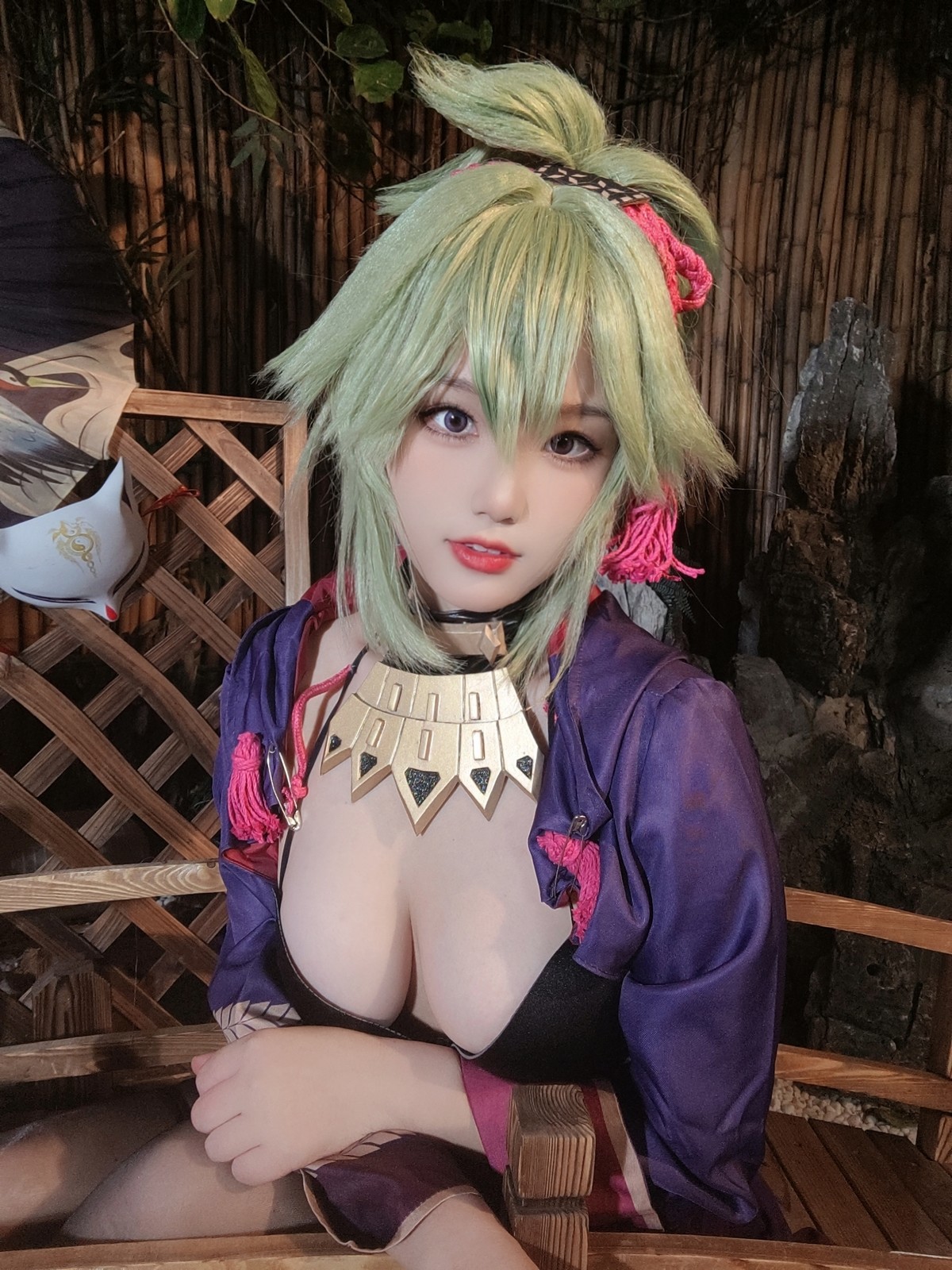 Cosplay七七娜娜子久岐忍同人首发资源
