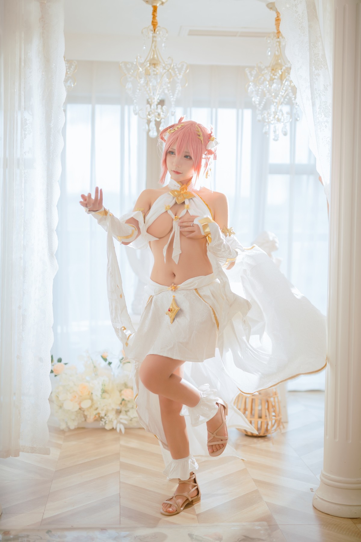 Cosplay是一只熊仔吗公主连结草野優衣网红写真