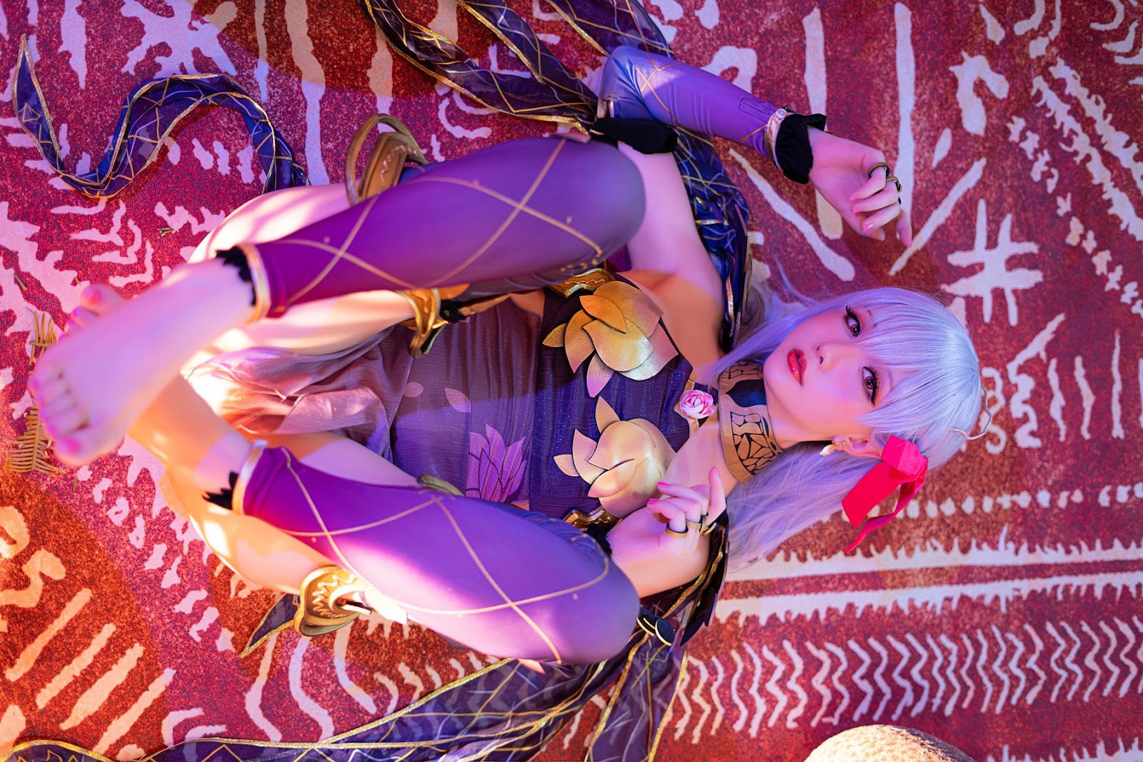 Cosplay星之迟迟Hoshilily秘密花园伽摩写真大全