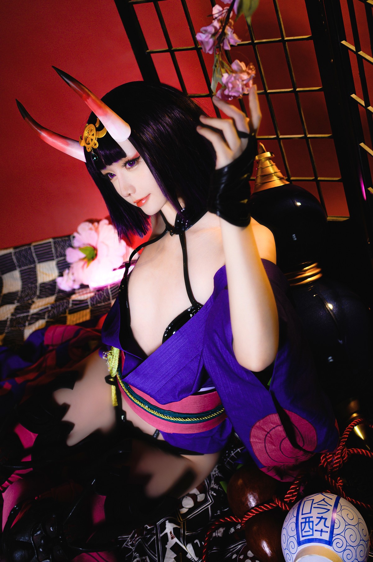 Cosplay星之迟迟Hoshilily酒吞原皮高清全套