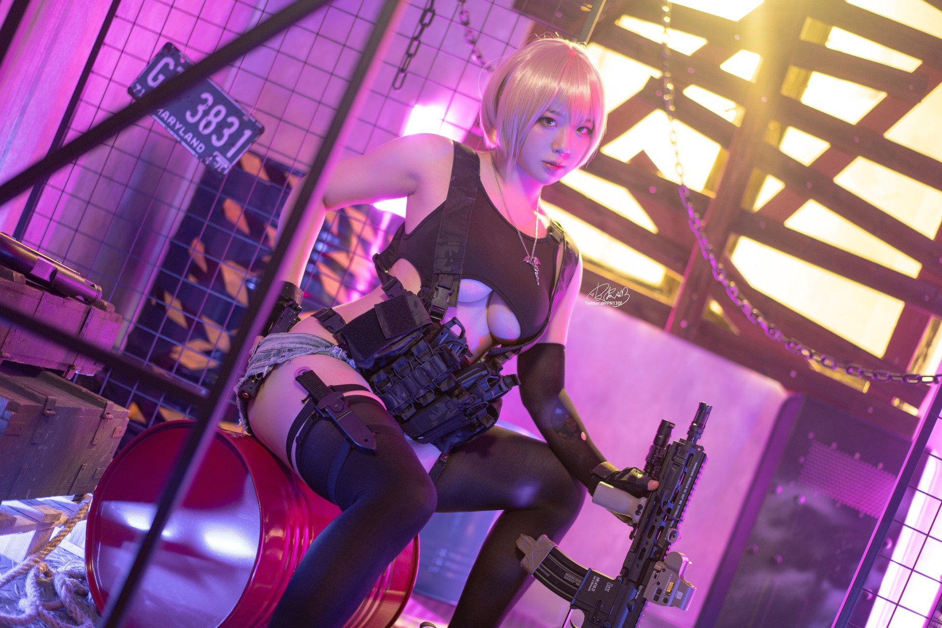 Cosplay皮皮奶可可爱了啦战术背心高分推荐