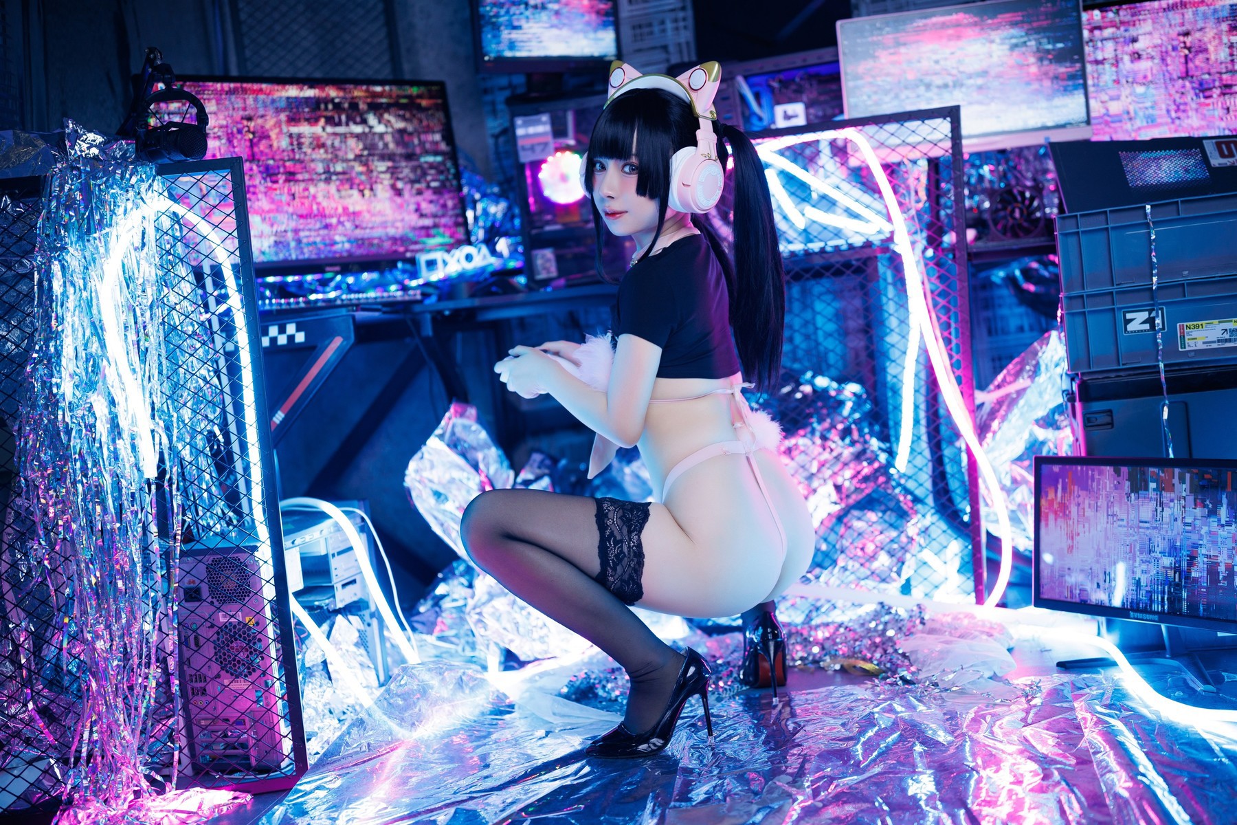 Cosplay胡桃猫Kurumineko电竞甜心Set01在线欣赏