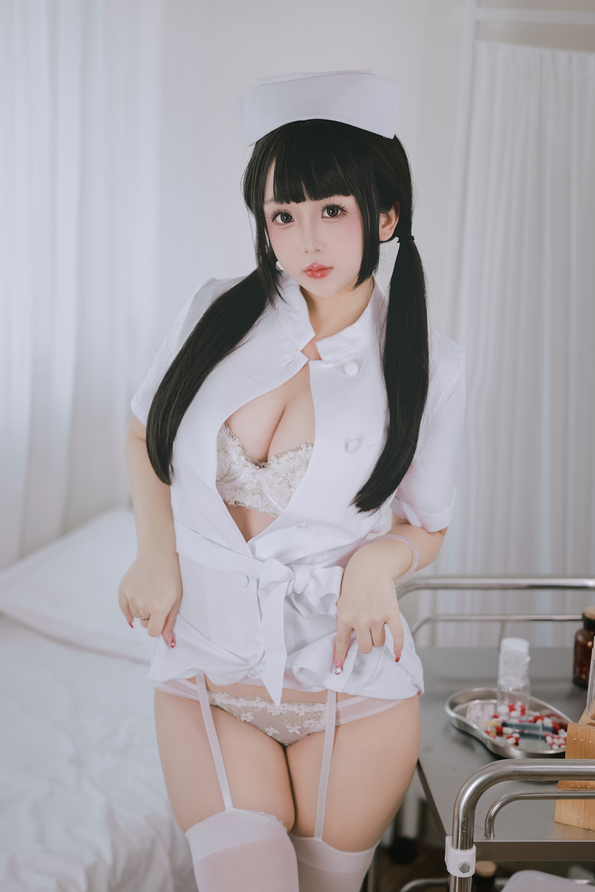 CosplayRinaijiao日奈娇诊所护士Set01福利资源