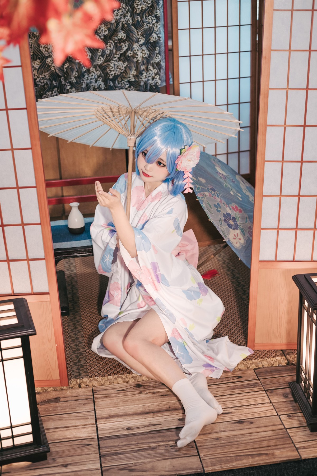 Cosplay神沢永莉蕾姆和风免费体验