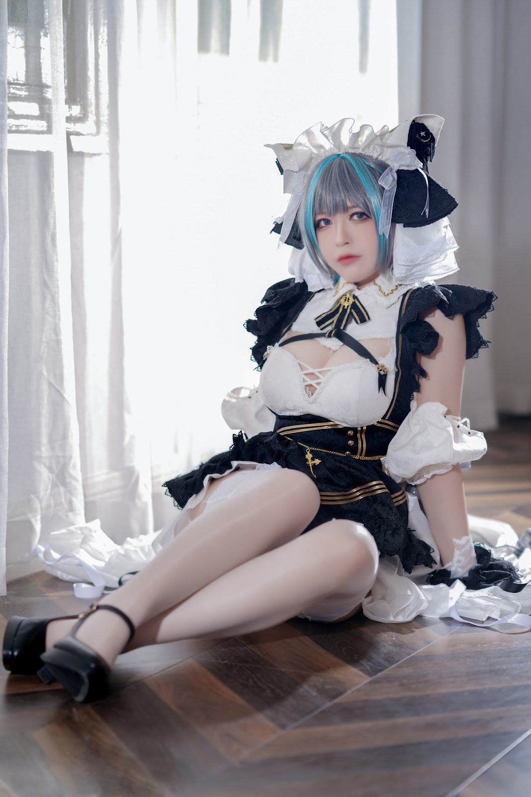 Cosplay半半子柴郡稀有资源