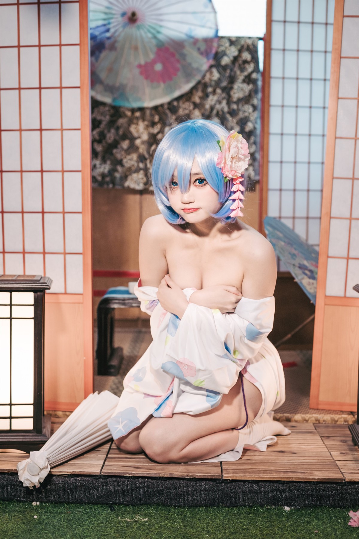 Cosplay神沢永莉蕾姆和风免费体验