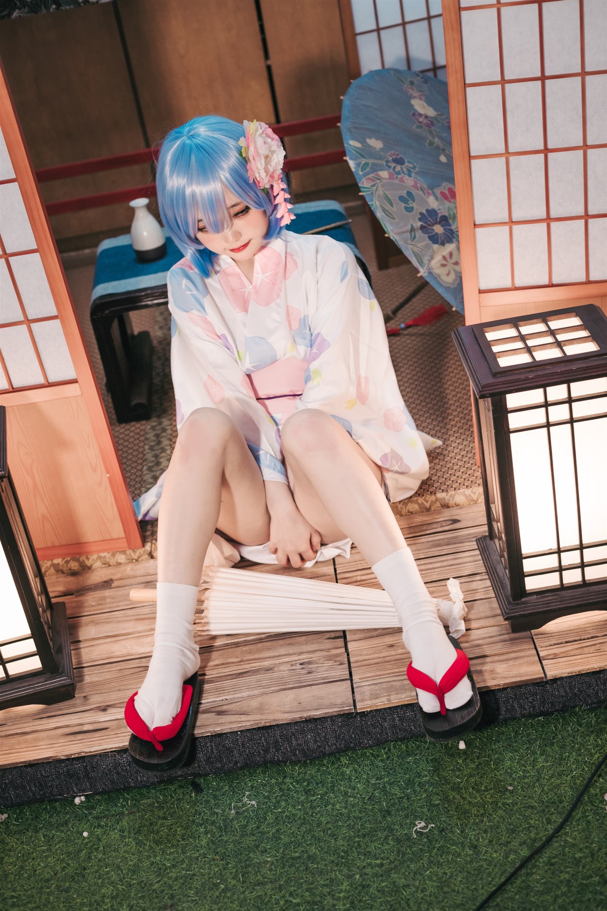 Cosplay神沢永莉蕾姆和风免费体验