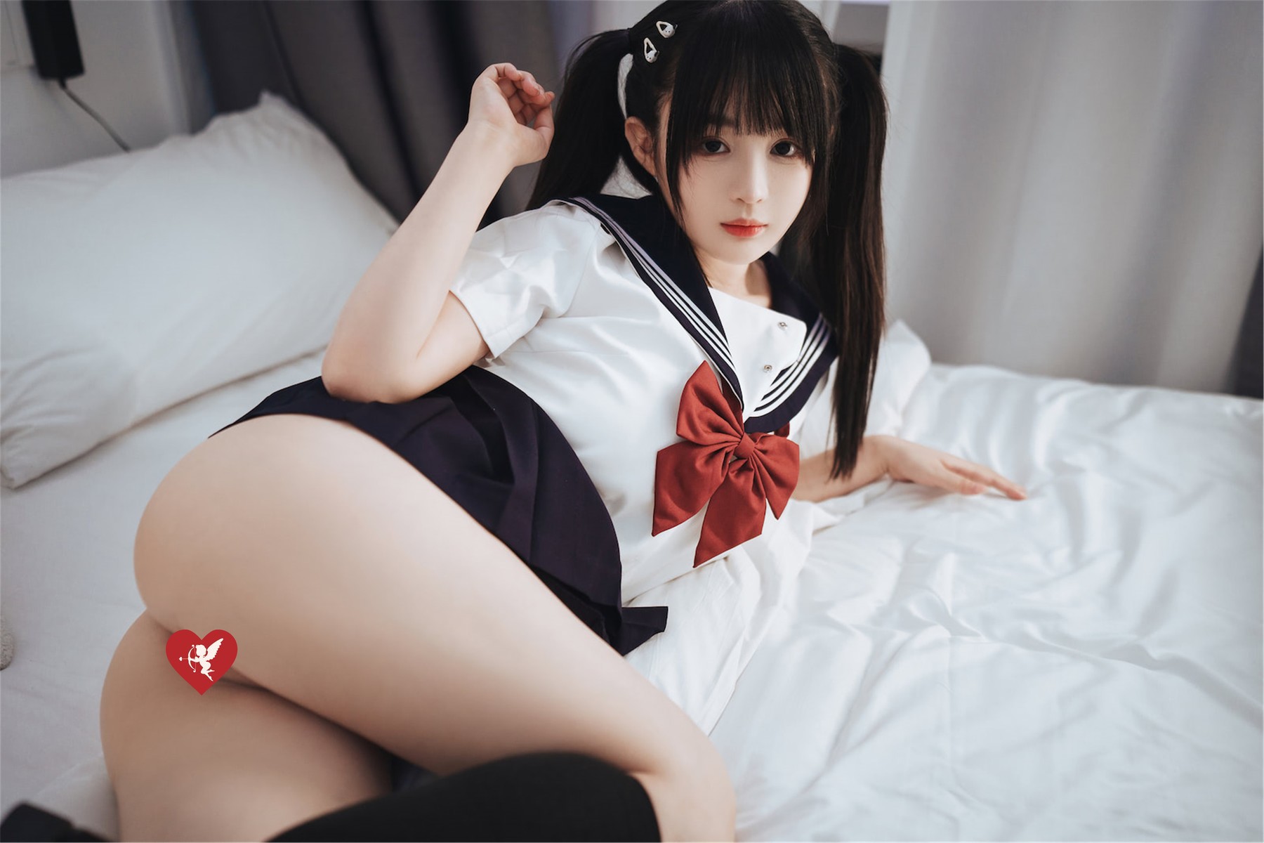 Cosplay桜井宁宁双马尾JK全新上线