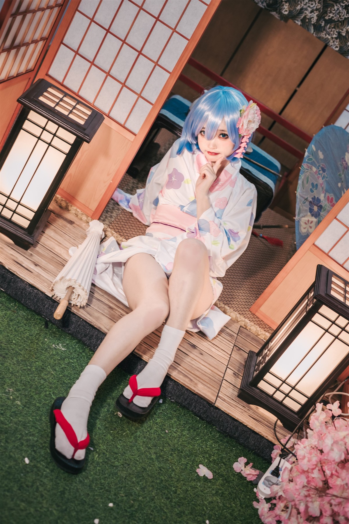 Cosplay神沢永莉蕾姆和风免费体验