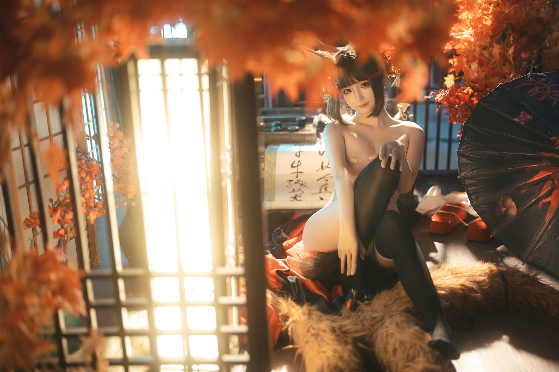 Cosplay蠢沫沫Chunmomo小赤城高清无水印