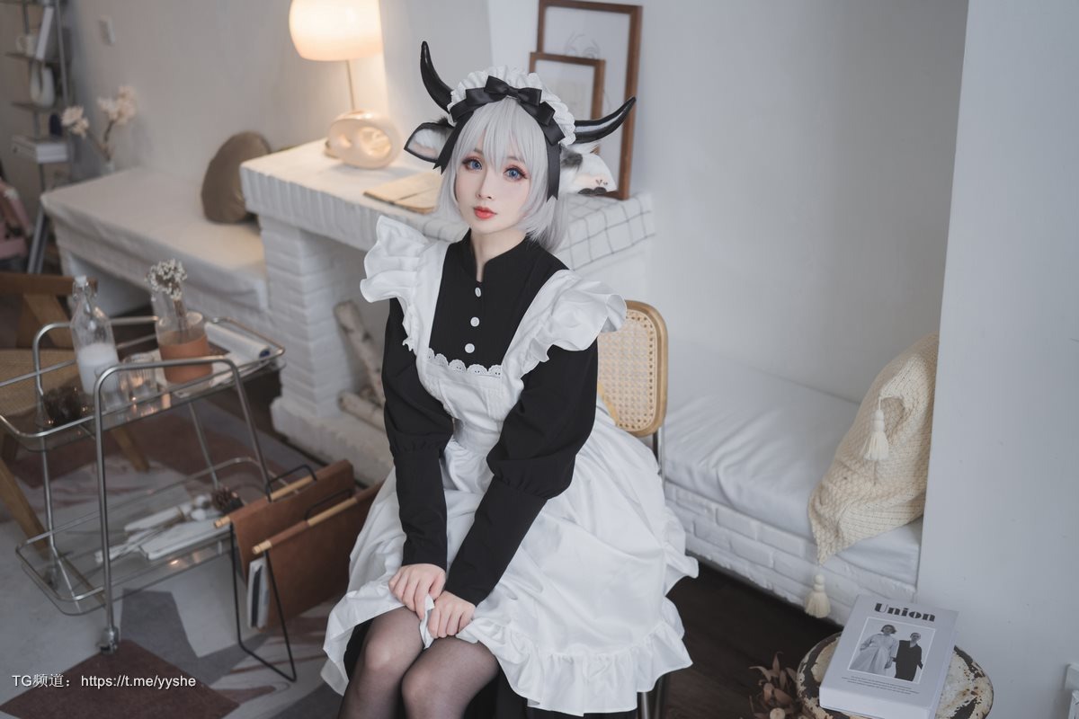 Cos凉凉子牛奶女仆45p每日必看