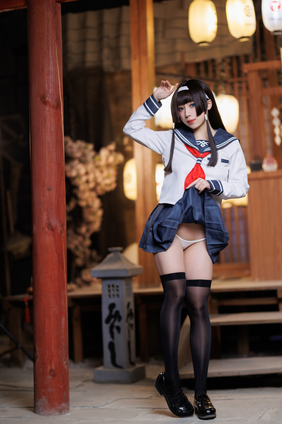 Cosplay胡桃猫Kurumineko美少女万华镜理与迷宫的少女Set02完整合集