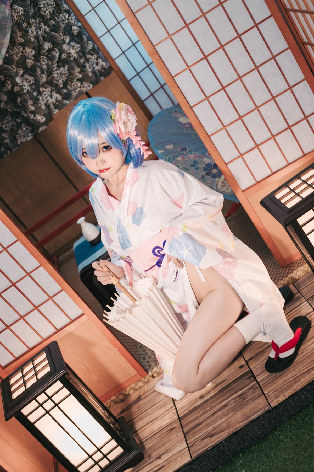 Cosplay神沢永莉蕾姆和风免费体验