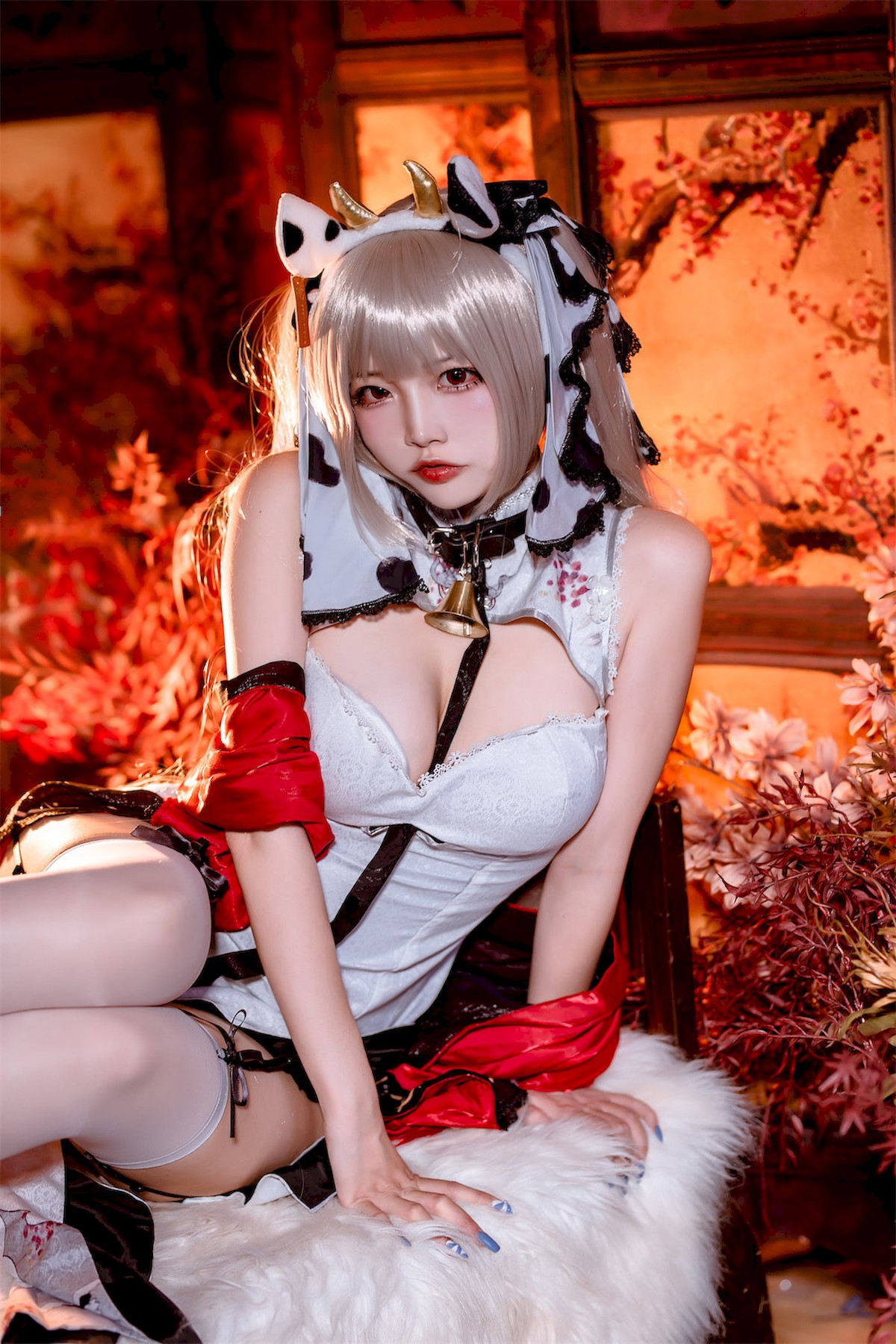 Cosplay二佐Nisa碧蓝航线可畏旗袍独家发布